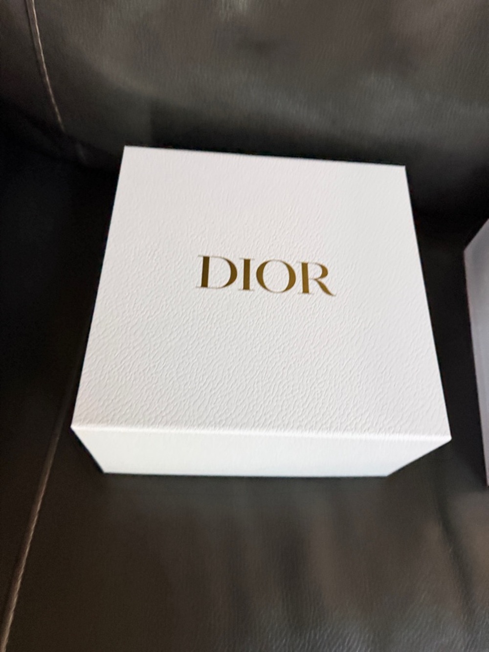 White Gift Box with Branded Shredded Paper Filler